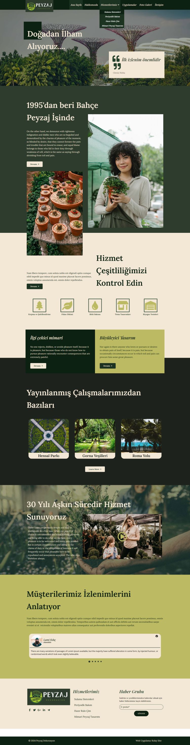 Yapı Peyzaj Dekorasyon